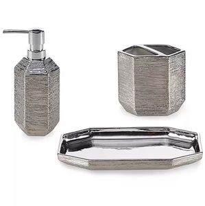 DÉCOR STUDIO Angelica 3-Pc. Bath Accessories Set with Gift Box